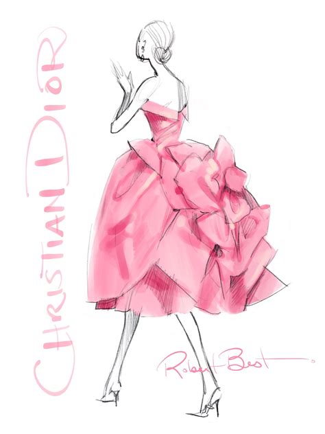 fashionmag christian dior|christian dior fashion sketches.